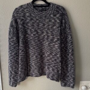 Navy and white Sweater